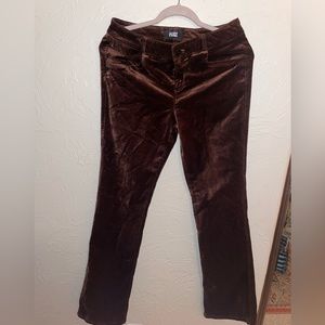PAIGE Brown Suede Pants Like New!! Excellent condition